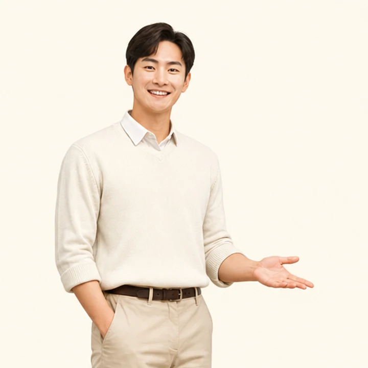 신용회복 기아 레이 장기렌트 상담 신청을 안내하는 담당자